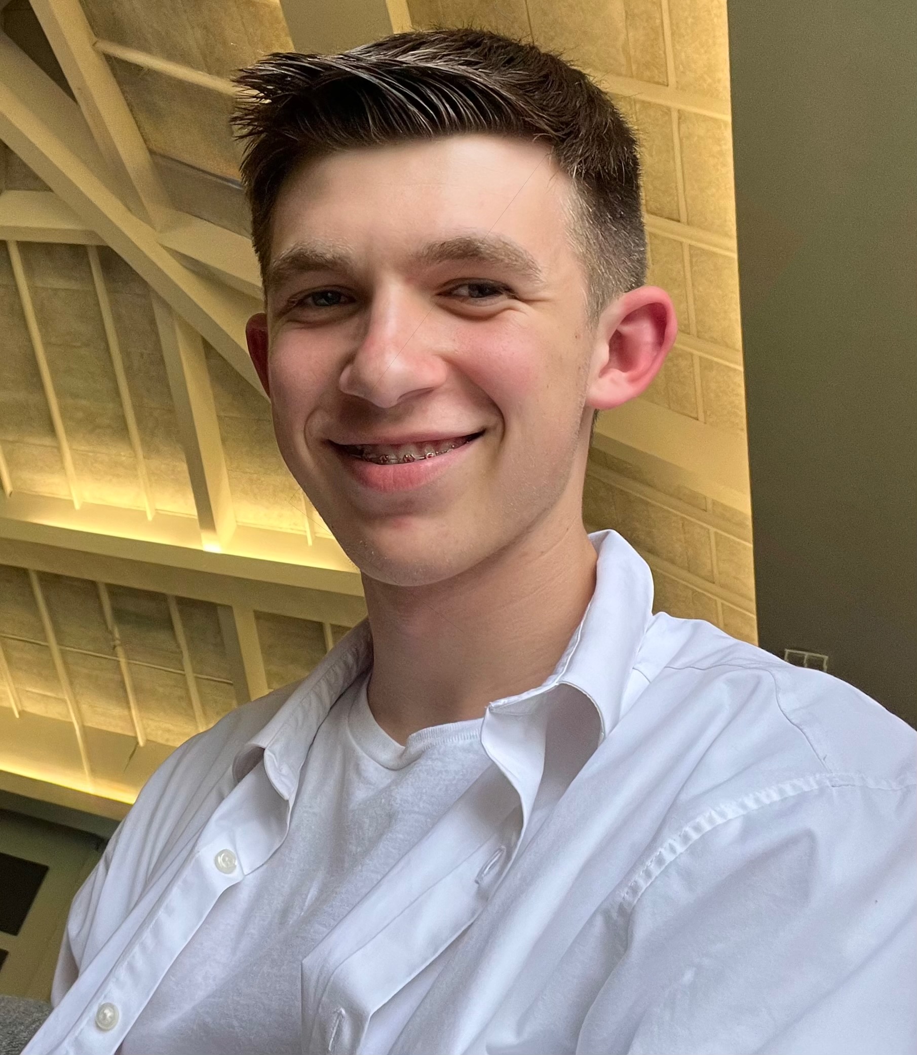 Levi Strobel — a warm, smiling man